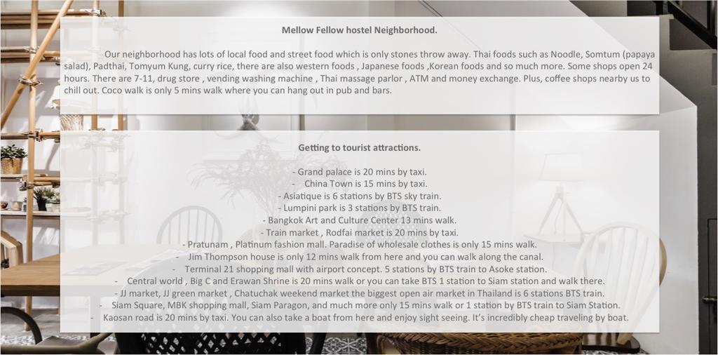 Mellow Fellow Hostel 曼谷 外观 照片